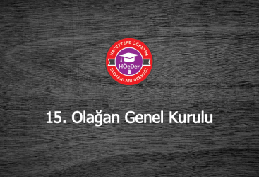 15. Olağan Genel Kurul Duyurusu